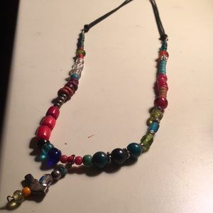 Colorful beaded necklace